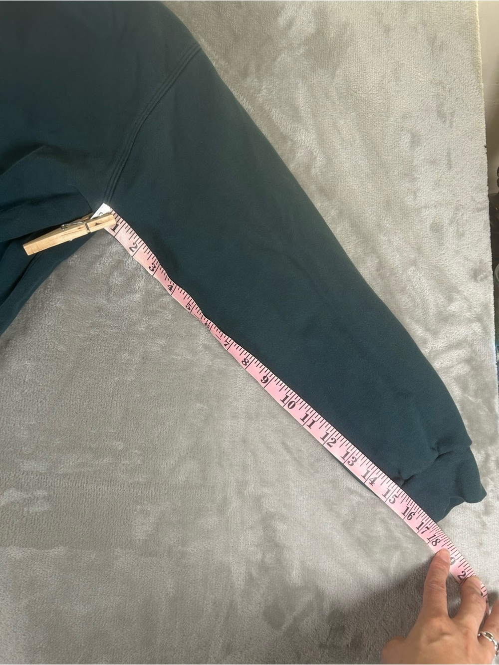 Lululemon Crewneck Sweatshirt Dark Green - Picture 8 of 10